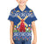 Netherlands Christmas Kid Hawaiian Shirt Windmills With Tulip Flowers - Wonder Print Shop