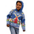 Netherlands Christmas Kid Hoodie Windmills With Tulip Flowers - Wonder Print Shop