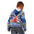 Netherlands Christmas Kid Hoodie Windmills With Tulip Flowers - Wonder Print Shop