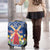 Netherlands Christmas Luggage Cover Windmills With Tulip Flowers - Wonder Print Shop