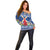 Netherlands Christmas Off Shoulder Sweater Windmills With Tulip Flowers - Wonder Print Shop