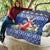 Netherlands Christmas Quilt Windmills With Tulip Flowers