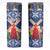 Netherlands Christmas Skinny Tumbler Windmills With Tulip Flowers