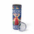 Netherlands Christmas Skinny Tumbler Windmills With Tulip Flowers