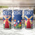 Netherlands Christmas Tumbler Cup Windmills With Tulip Flowers