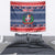 Personalized Dominican Republic Christmas Tapestry Dominicana Coat Of Arms Christmas Pattern