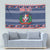 Personalized Dominican Republic Christmas Tapestry Dominicana Coat Of Arms Christmas Pattern