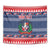 Personalized Dominican Republic Christmas Tapestry Dominicana Coat Of Arms Christmas Pattern