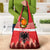 Personalized Albania Christmas Grocery Bag The Double-headed Eagle Christmas Pattern