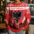 Personalized Albania Christmas Kid Ugly Christmas Sweater The Double-headed Eagle Christmas Pattern - Wonder Print Shop