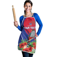 Personalized Hispaniolan Trogon Haiti Apron Sporty Style - Wonder Print Shop