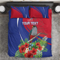 Personalized Hispaniolan Trogon Haiti Bedding Set Sporty Style - Wonder Print Shop