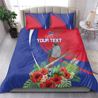 Personalized Hispaniolan Trogon Haiti Bedding Set Sporty Style - Wonder Print Shop