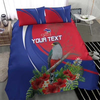 Personalized Hispaniolan Trogon Haiti Bedding Set Sporty Style - Wonder Print Shop