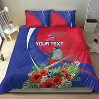 Personalized Hispaniolan Trogon Haiti Bedding Set Sporty Style - Wonder Print Shop