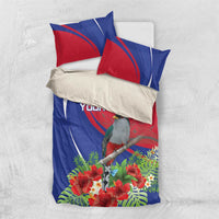 Personalized Hispaniolan Trogon Haiti Bedding Set Sporty Style - Wonder Print Shop