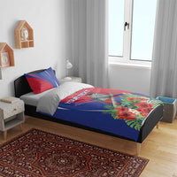Personalized Hispaniolan Trogon Haiti Bedding Set Sporty Style - Wonder Print Shop