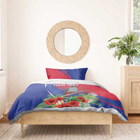 Personalized Hispaniolan Trogon Haiti Bedding Set Sporty Style - Wonder Print Shop