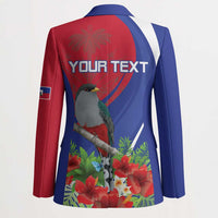 Personalized Hispaniolan Trogon Haiti Blazer Sporty Style - Wonder Print Shop