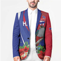 Personalized Hispaniolan Trogon Haiti Blazer Sporty Style - Wonder Print Shop