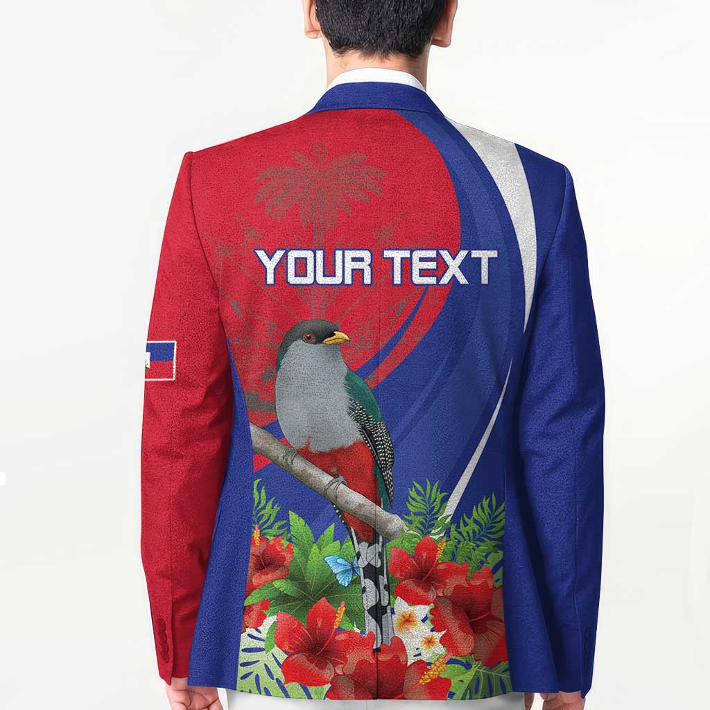 Personalized Hispaniolan Trogon Haiti Blazer Sporty Style - Wonder Print Shop
