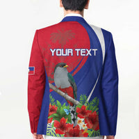 Personalized Hispaniolan Trogon Haiti Blazer Sporty Style - Wonder Print Shop