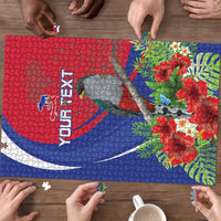 Personalized Hispaniolan Trogon Haiti Puzzle Sporty Style - Wonder Print Shop