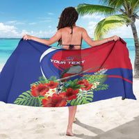 Personalized Hispaniolan Trogon Haiti Sarong Sporty Style - Wonder Print Shop