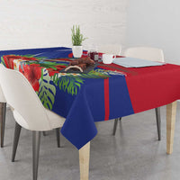 Personalized Hispaniolan Trogon Haiti Tablecloth Sporty Style - Wonder Print Shop