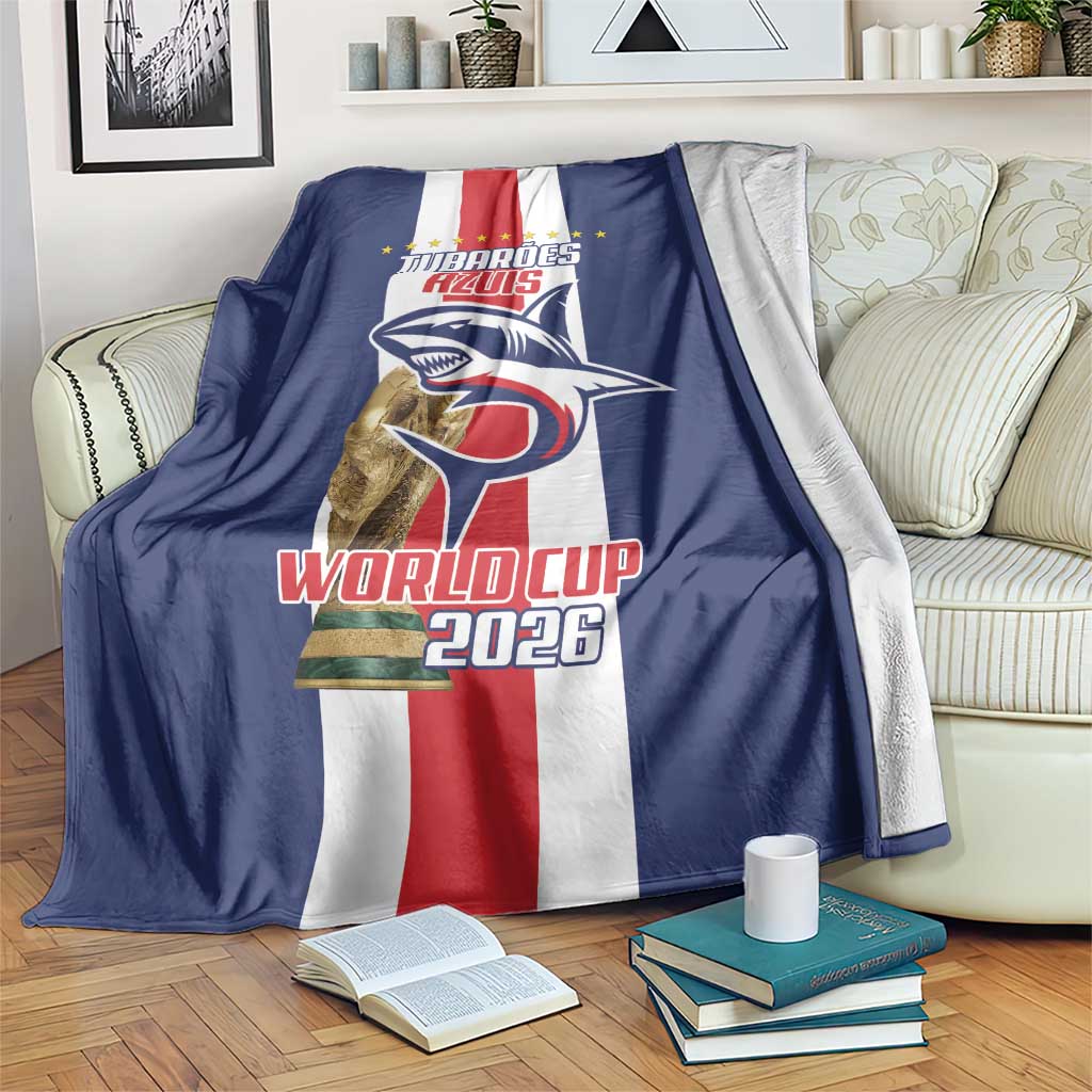 Cape Verde Football Blanket Tubaroes Azuis World Cup 2026 - Wonder Print Shop