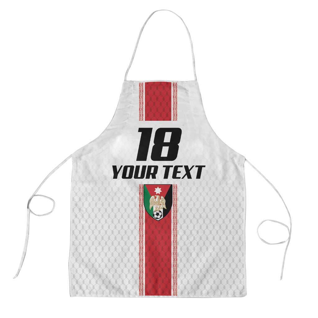 Custom Jordan Heritage Football Apron Al Nashama Sporty Style - Wonder Print Shop