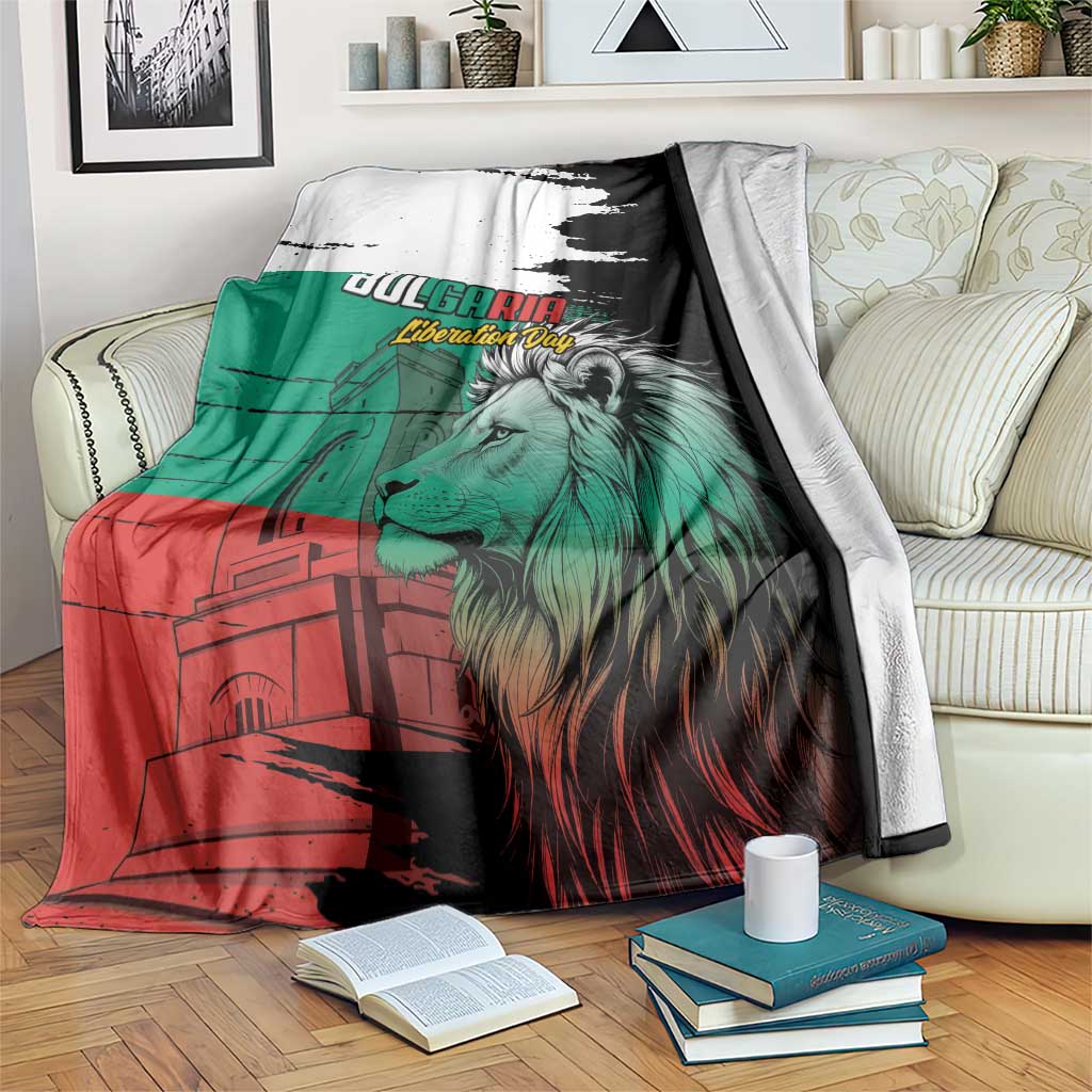 Bulgaria Liberation Day Blanket Bulgarian Lion National Pride Patriotic