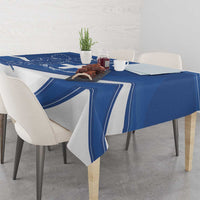Personalized National Greek Flag Day Tablecloth Elliniki Dimokratia