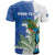 Personalized El Salvador Turquoise Browed Motmot T Shirt With Yucca Flowers - Wonder Print Shop