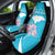 Personalized Honduras Independence Day Car Seat Cover With White Tailed Deer - Wonder Print Shop