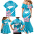 Personalized Honduras Independence Day Family Matching Mermaid Dress and Hawaiian Shirt With White Tailed Deer - Wonder Print Shop