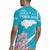 Personalized Honduras Independence Day Rugby Jersey With White Tailed Deer - Wonder Print Shop