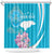 Personalized Honduras Independence Day Shower Curtain With White Tailed Deer