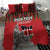 Personalized Kenya Mashujaa Day Bedding Set Mzee Jomo Kenyatta With Coat Of Arms