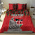 Personalized Kenya Mashujaa Day Bedding Set Mzee Jomo Kenyatta With Coat Of Arms