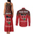 Personalized Kenya Mashujaa Day Couples Matching Tank Maxi Dress and Long Sleeve Button Shirt Mzee Jomo Kenyatta With Coat Of Arms