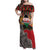 Personalized Kenya Mashujaa Day Family Matching Off Shoulder Maxi Dress and Hawaiian Shirt Mzee Jomo Kenyatta With Coat Of Arms