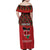 Personalized Kenya Mashujaa Day Family Matching Off Shoulder Maxi Dress and Hawaiian Shirt Mzee Jomo Kenyatta With Coat Of Arms