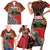 Personalized Kenya Mashujaa Day Family Matching Short Sleeve Bodycon Dress and Hawaiian Shirt Mzee Jomo Kenyatta With Coat Of Arms