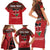 Personalized Kenya Mashujaa Day Family Matching Short Sleeve Bodycon Dress and Hawaiian Shirt Mzee Jomo Kenyatta With Coat Of Arms