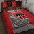 Personalized Kenya Mashujaa Day Quilt Bed Set Mzee Jomo Kenyatta With Coat Of Arms