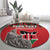 Personalized Kenya Mashujaa Day Round Carpet Mzee Jomo Kenyatta With Coat Of Arms