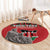 Personalized Kenya Mashujaa Day Round Carpet Mzee Jomo Kenyatta With Coat Of Arms