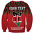 Personalized Kenya Mashujaa Day Sweatshirt Mzee Jomo Kenyatta With Coat Of Arms