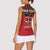 Personalized Kenya Mashujaa Day Women Sleeveless Polo Shirt Mzee Jomo Kenyatta With Coat Of Arms